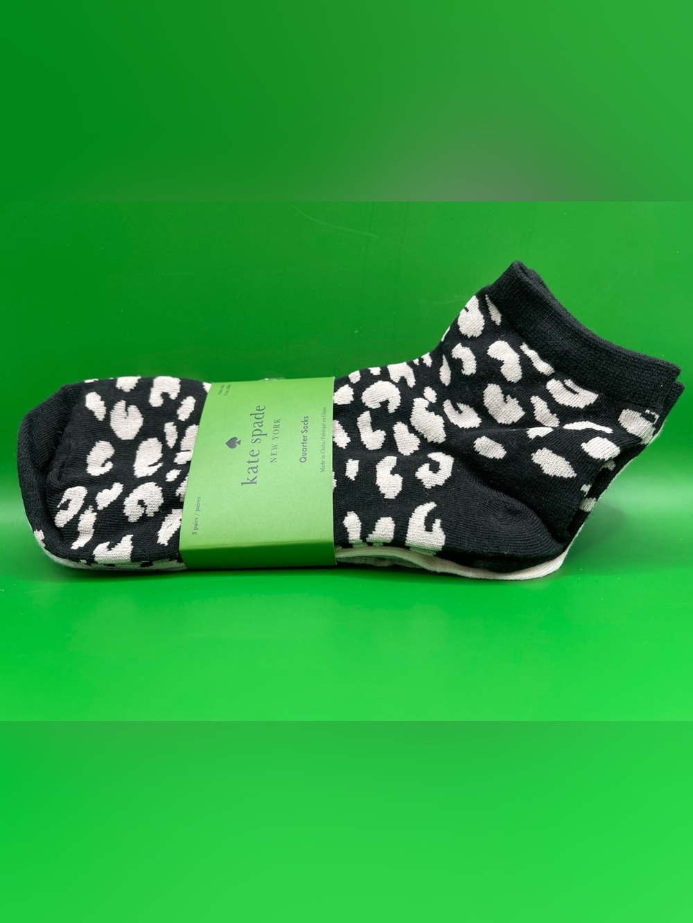 Kate Spade New York 3-Pack Quarter Socks Set